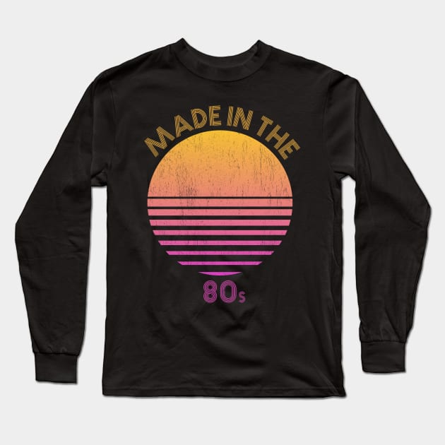 Made in the 80s Long Sleeve T-Shirt by All About Nerds